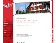 Tablet Screenshot of kinderhuus-ladrueti.ch